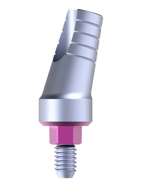 15° Angled Abutments for 4.5 Platform QImplant System by Trinon Titanium