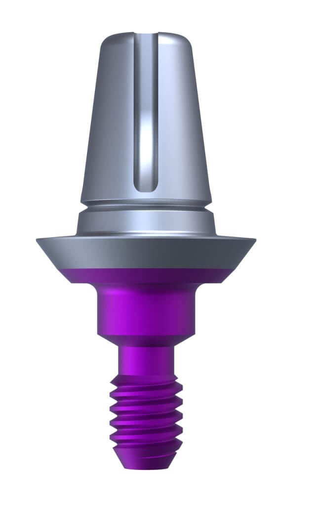 QCone Abutments for 4.5mm Platform QImplant System by Trinon Titanium